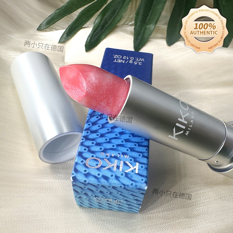 KIKO MILANO Blue Me Waving Lip Balm Cherry Blossom Pink Tinted Lip Balm