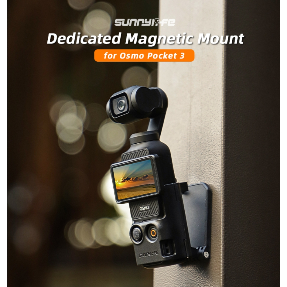 Sunnylife for DJI Osmo Pocket Magnetic Stand Base Angle Adjustable Multi  functional Desktop Base Accessories