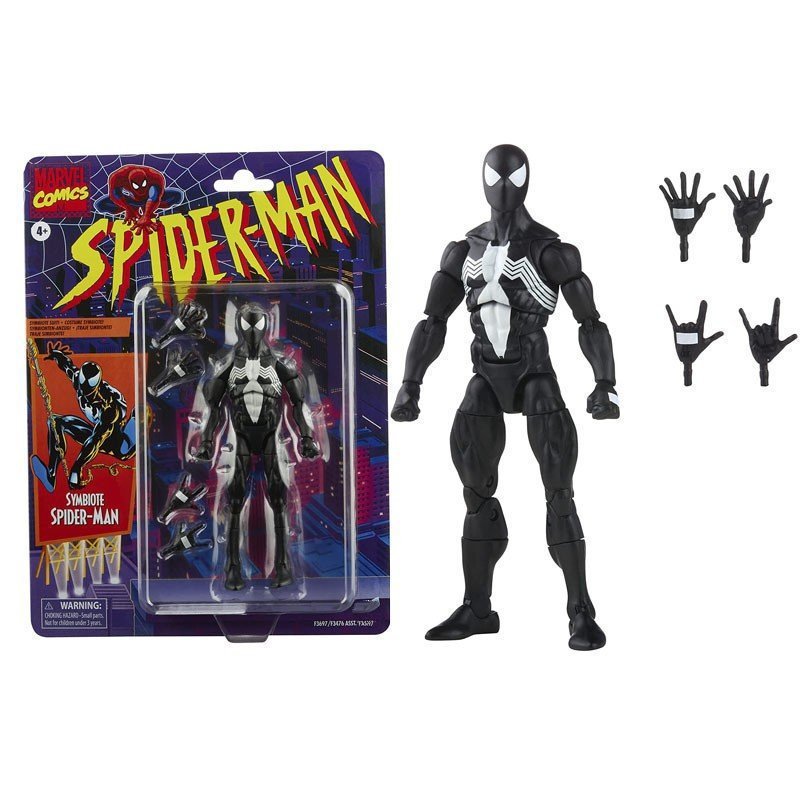 Marvel Legends Series Avengers Venom Ben Reilly Spider-Man Kraven The ...