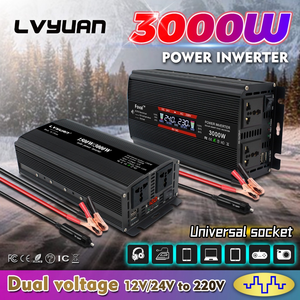 3000w-car-power-inverter-dualvoltage-dc-12v-24v-to-ac-220v-240v