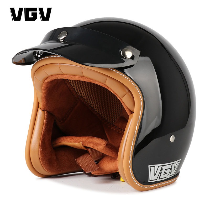 VGV motorcycle retro helmet with DOT+CCC safety certificate, Harley