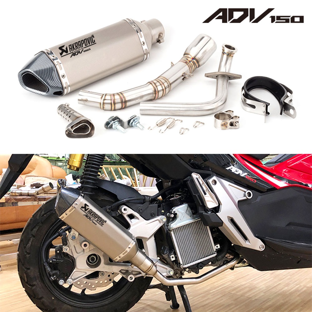 Xadv150 X Adv150 Motorcycle Full Exhaust System Yoshimura Escape Moto Modified Muffler Slip On