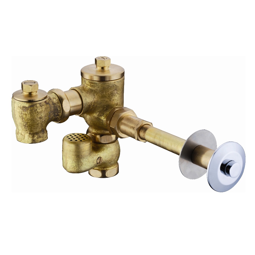 Conceal brass flush valve push button flushing valve G1