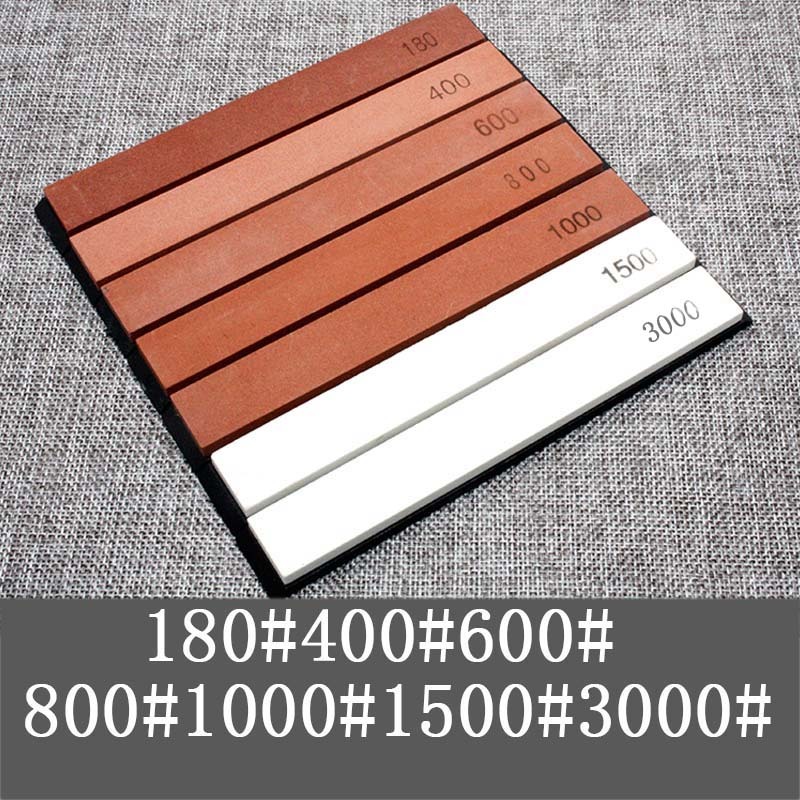 7 pcs/set 180 400 600 800 1000 1500 3000 Grit Knife Grindstone Knife ...