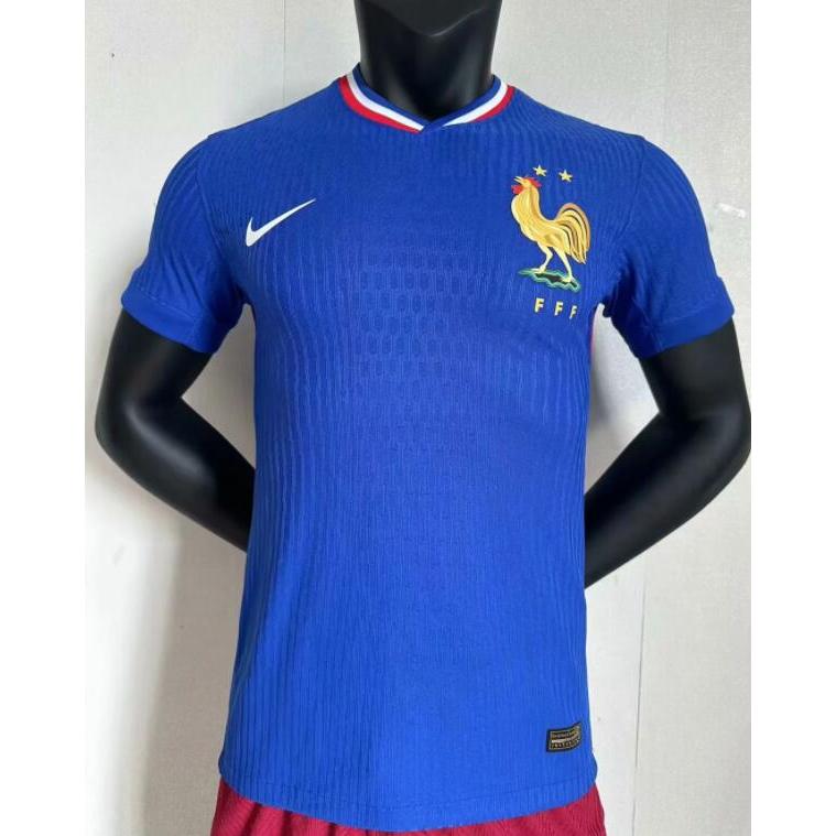 Player Version 20242025 France Jersey Home Football Jersey Men Shirt