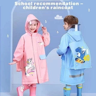 Outdoor Waterproof Rain Gear Children Camping Fishing Rain Coat Kids Rain  Jacket Baju Hujan Memancing Tebal儿童雨衣