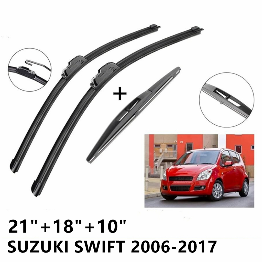 SUZUKI SWIFT 2006-2017 Front wiper + rear wiper | Shopee Malaysia