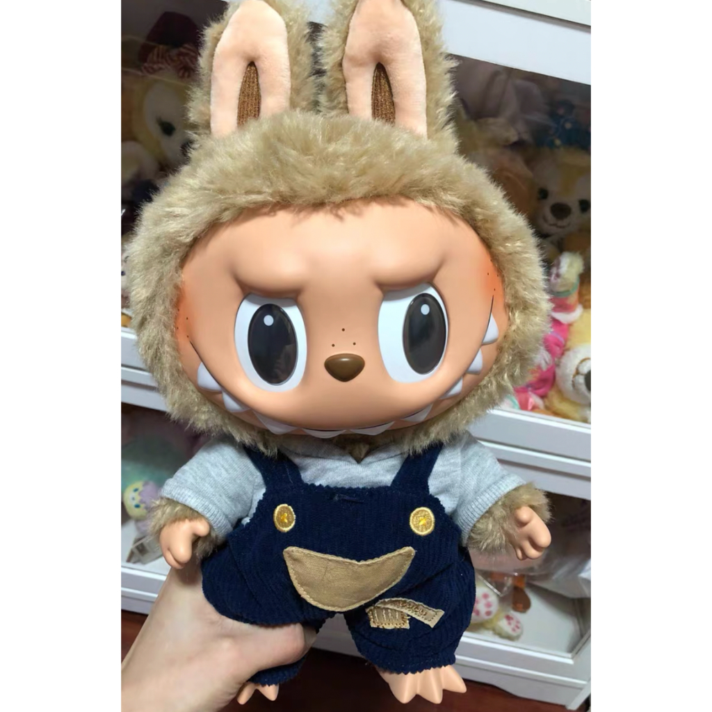 Genuine pop mart [Year-End Promotion] labubu Vinyl Plush Doll First ...