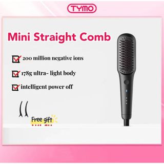 In Stock】 TYMO PORTA Cordless Hair Straightener Brush, Mini Portable  Straight Comb with USB Rechargeable, Authentic Third/ Fourth Generation  Negative Ion Hair Tools 负离子直发梳