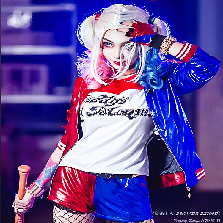 Batte de Baseball Harley Quinn Qualité Premium Cosplay Ultra Réaliste 80cm DC Su