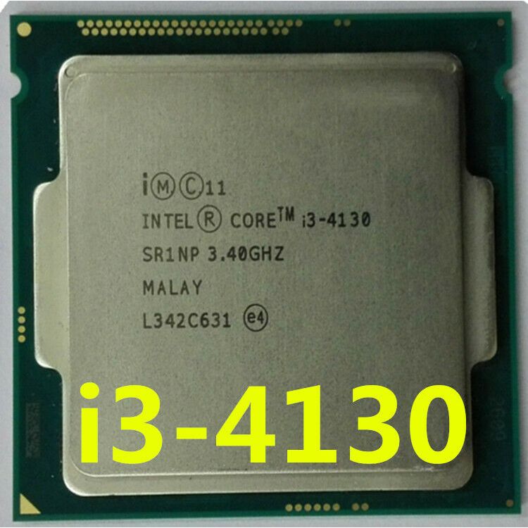Intel Cpu I3-4130 3.4GHZ 2 Cores/4 Threads 54W Socket 1150 / Socket H3 ...