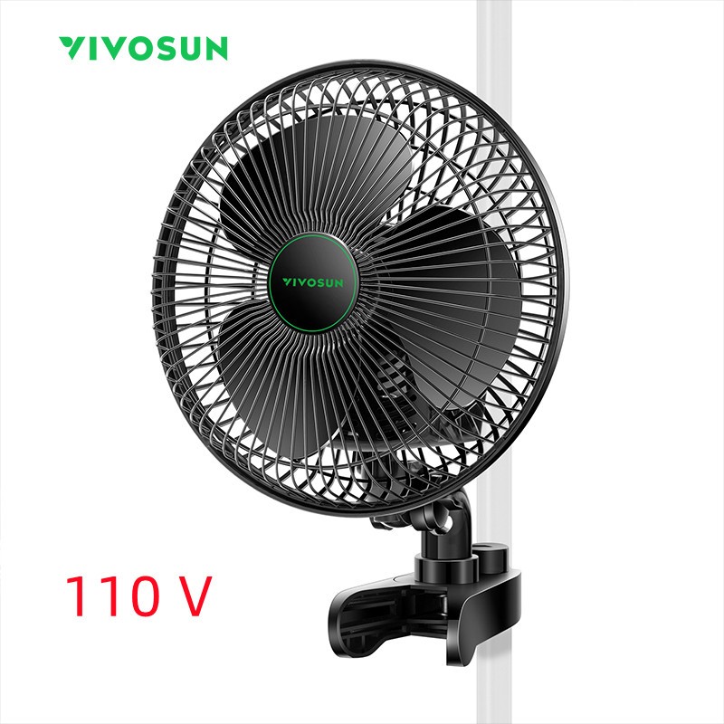 VIVOSUN AeroWave 110V A6 6-Inch Clip-on Fan, Patented Portable Indoor ...