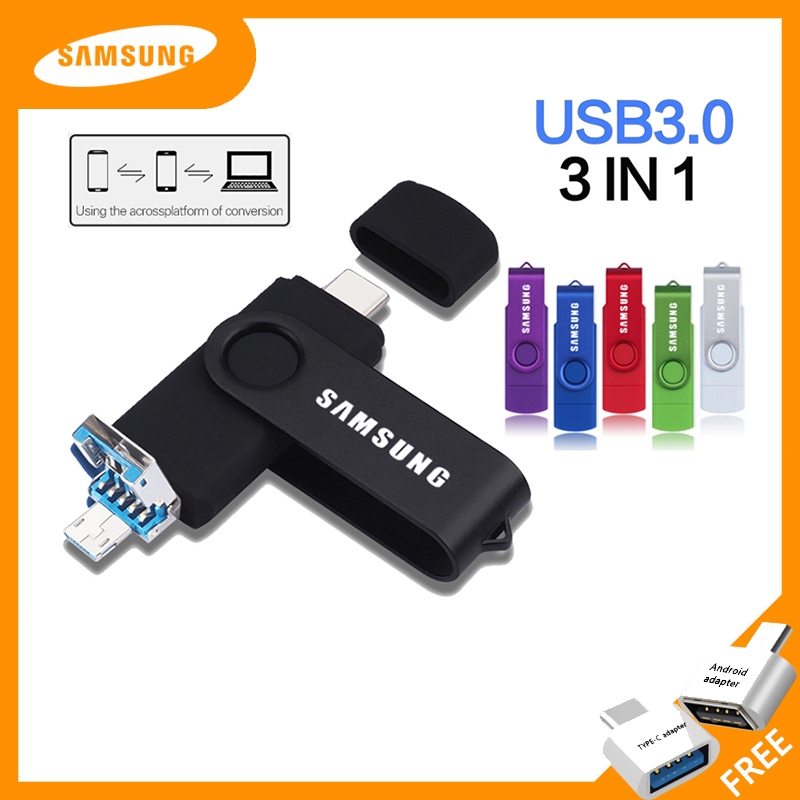 Samsung USB 3.0 TYPEC USB Pen Driver 2TB, 1TB, 512GB, 256GB, 128GB