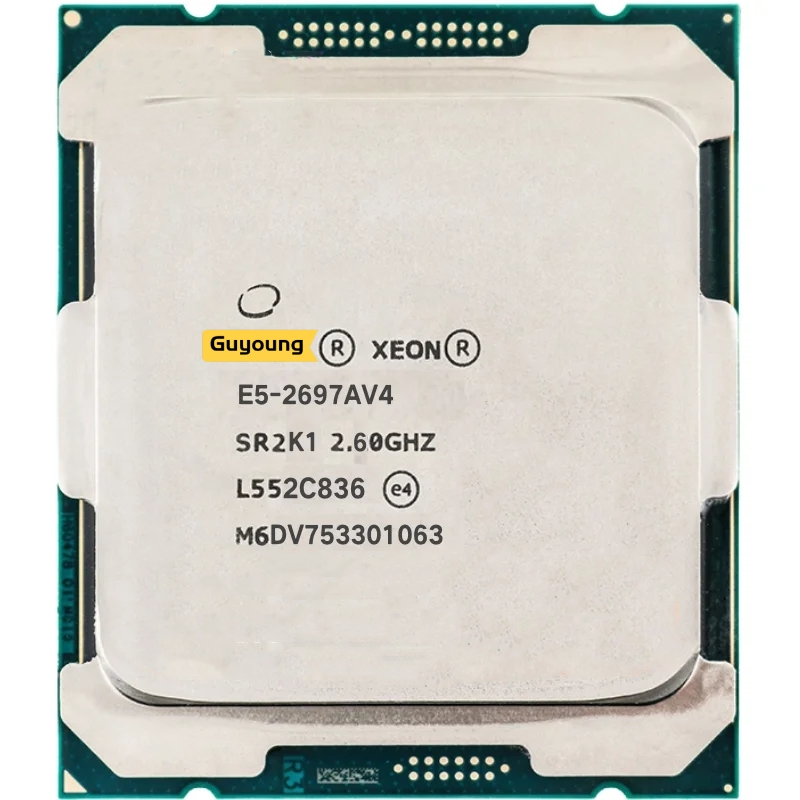 YZX Xeon E5 2697AV4 E5-2697AV4 E5 2697A V4 CPU Processor 2.60GHZ 16 ...