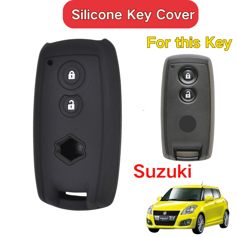 Suzuki Swift Grand Vitara SX4 Scorss XL-7 Silicone Key Cover Remote ...