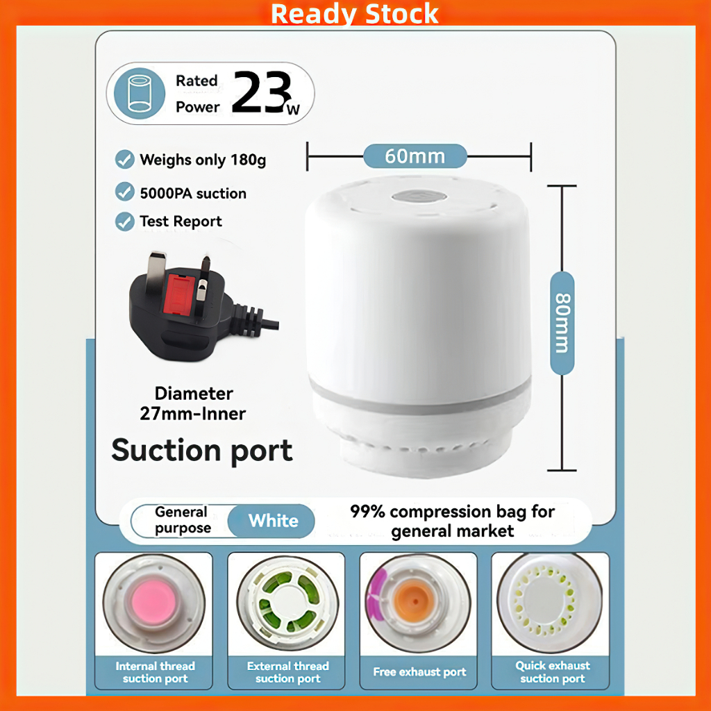 Electric Pump for Vacuum Bag Mini Pam Elektrik Compression Bags