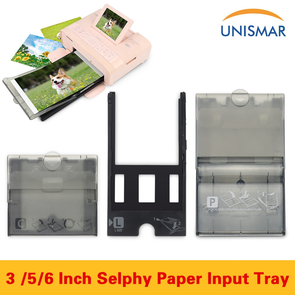 3/5/6 Inch Paper Input Tray Postcard Size for CANON Selphy CP1300