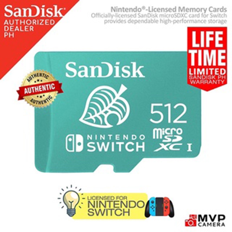 Switch 512gb sd clearance card