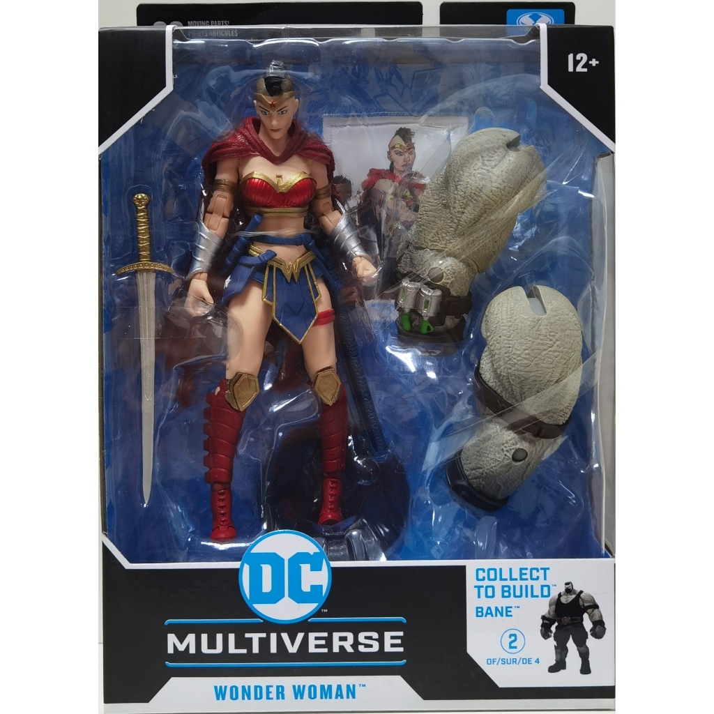 McFarlane DC Justice League Wonder Woman Action Figure Figure | Shopee ...