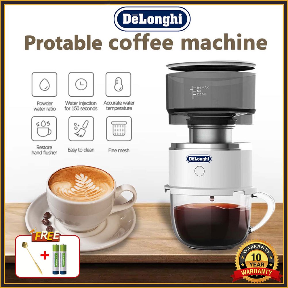 [READY STOCK] Delonghi Portable Coffee maker Espresso Machine Automatic
