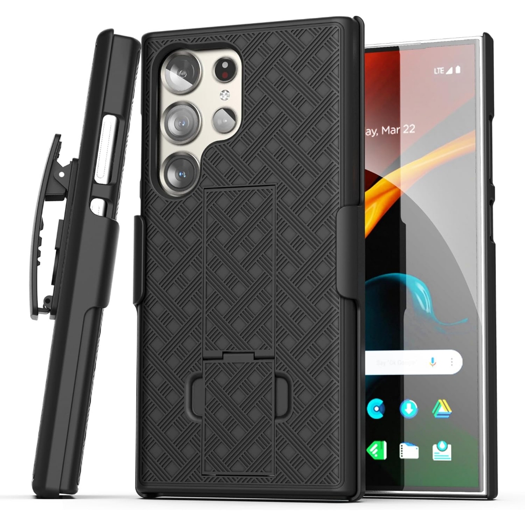 Galaxy S24 Ultra 5G 6.8 Inch 2024 Ultra Case Combo Shell Slim Rugged ...