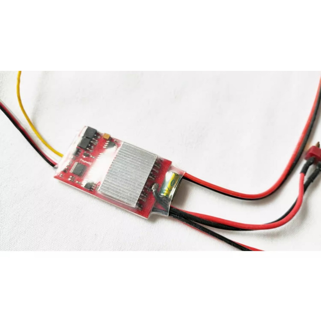 Mute TwoWay BiDirectional Brushed ESC 25A x 2 Mixed Control Center Brake Linear Programmable T