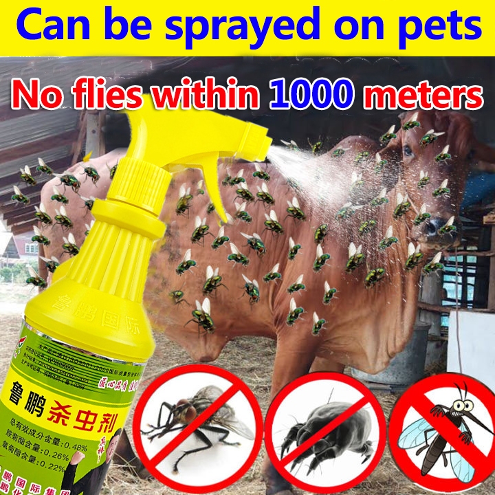 Malaysia Ready Stock 500ml Fast kill fly Ubat lalat Fly repellent Fly ...