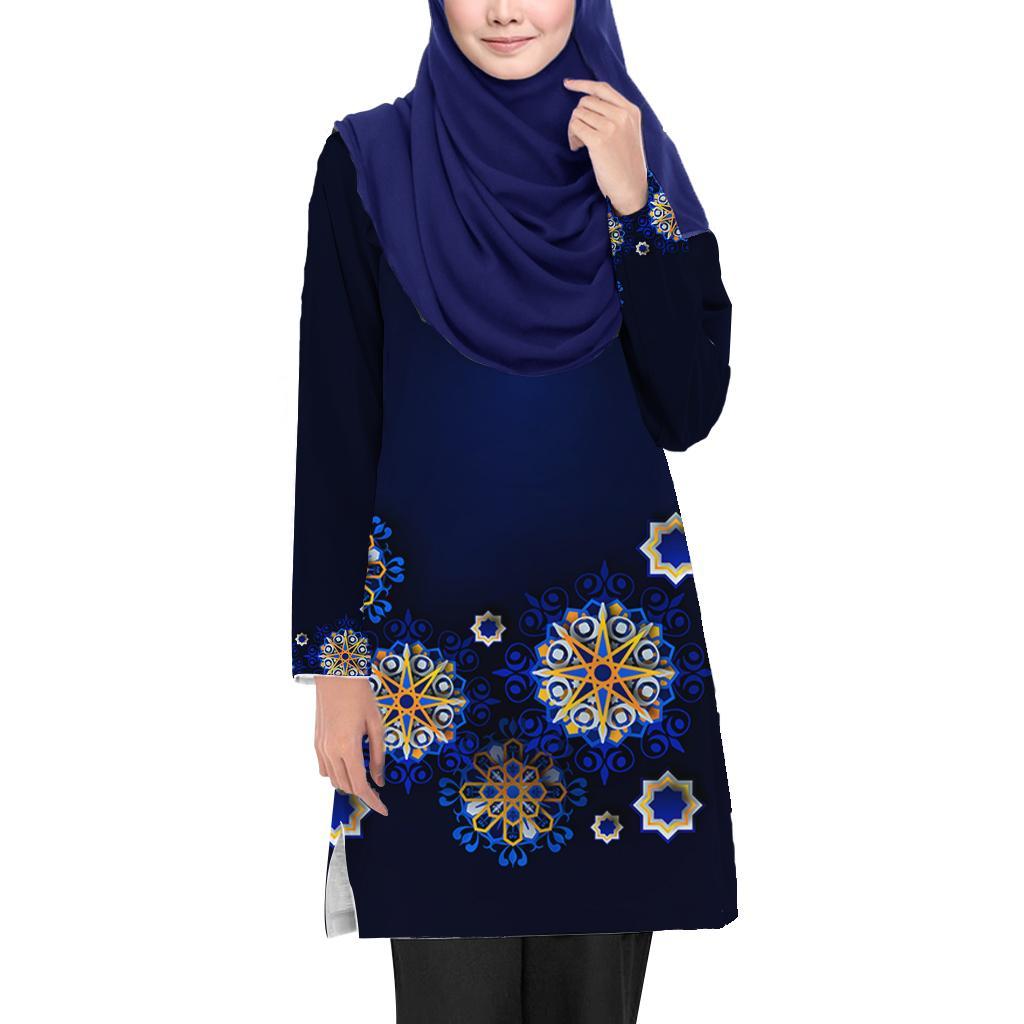 Baju Raya 2024 Vira Muslim Dress Baju Kurung Long Sleeves T-Shirts For ...