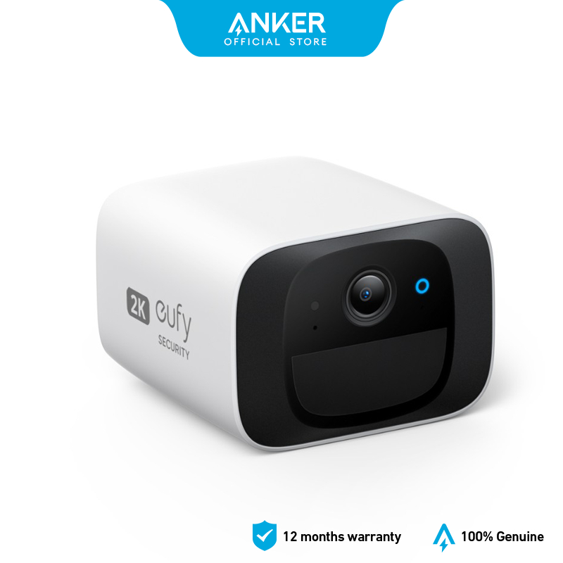 Eufy by Anker Security Camera C210 Solar Solocam CCTV Wireless Outdoor ...