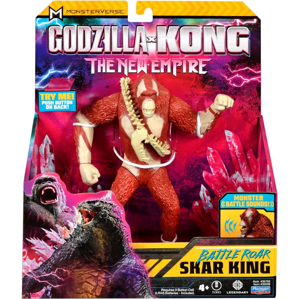 Godzilla x Kong 7” Battle Roar Skar King (w/Battle Sounds)Figure by  Playmates Toys | Shopee Malaysia