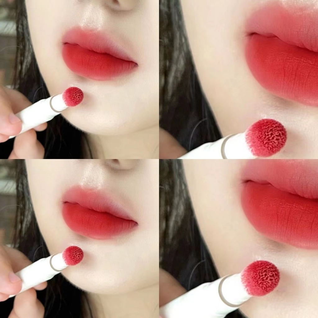 HERORANGE Air Lip Gloss Air Cushion Matte Lip Cream Lipstick Lasting ...