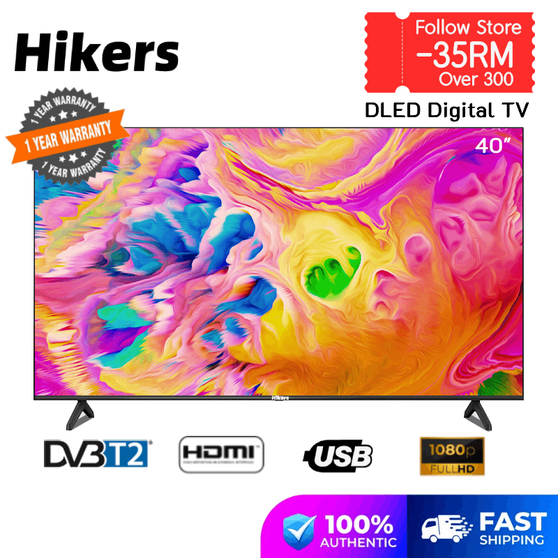 Hikers 55 Inch Frameless Android Smart 4K LED TV 