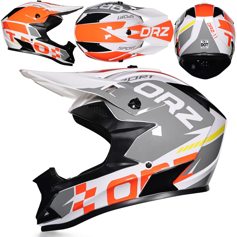 AHP HELMETS motorcycle Adult motocross Off Road ATV Dirt bike Downhill  racing helmet cool | Shopee Malaysia