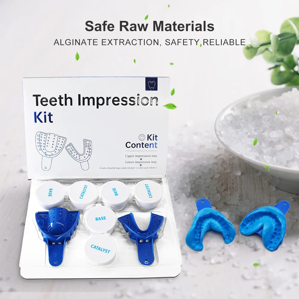 Alginate Silicone Dental Impression Material Mix Tips Alginato Para