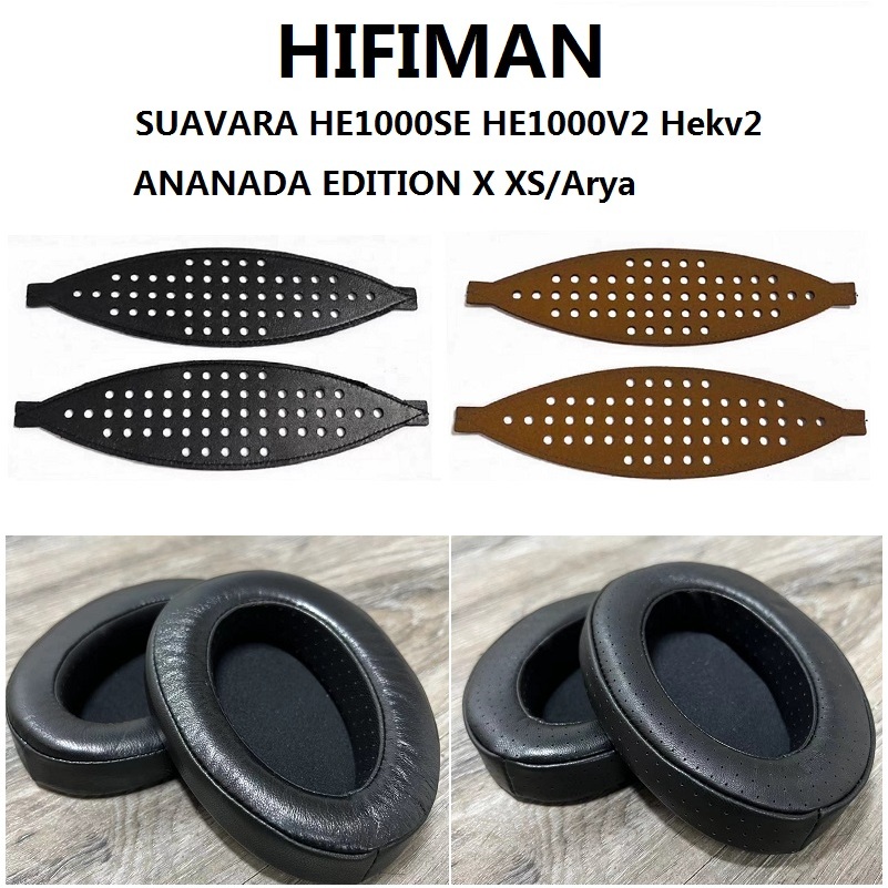 Genuine Sheepskin leather Ear Pads For HIFIMAN ANANDA Edition XS Arya ...