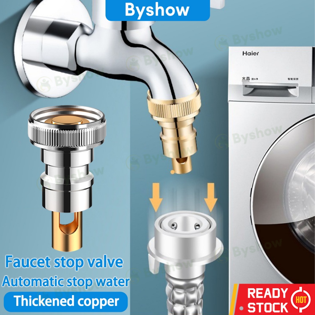 【Byshow】Faucet Leak-Proof Joint Outlet Adapter Washing Machine Water ...