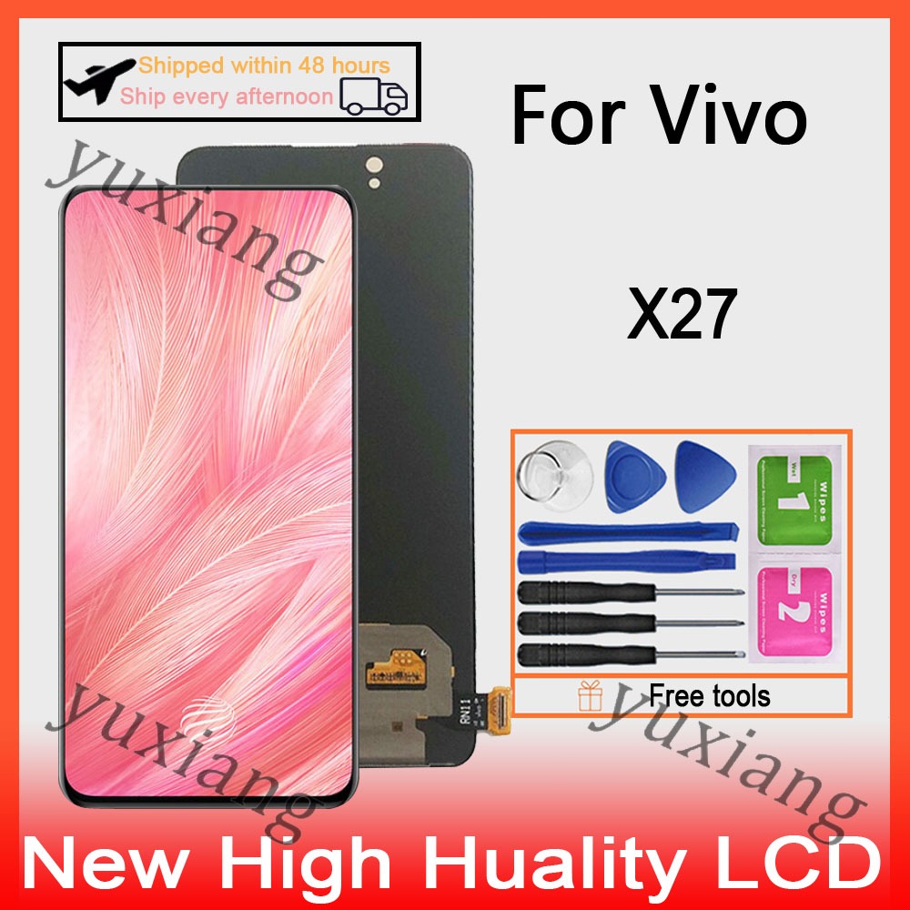 Original OLED TFT Vivo X27 LCD Display Touch Screen Replacement ...