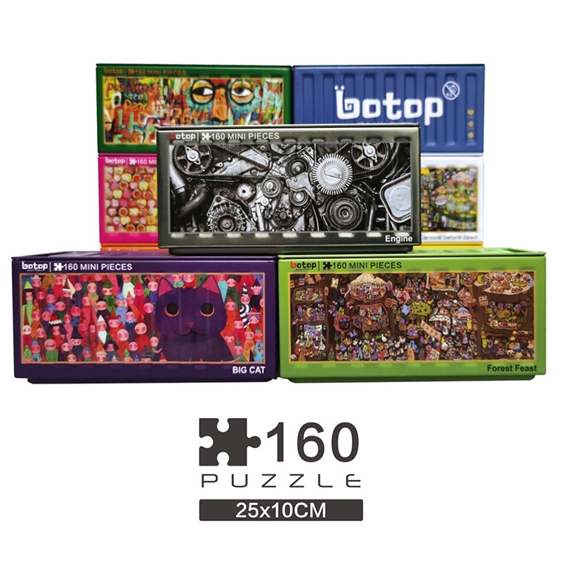 【Ready Stock】BOTOP Jigsaw Puzzles 160 Pieces 16010 Container Puzzles 13 ...