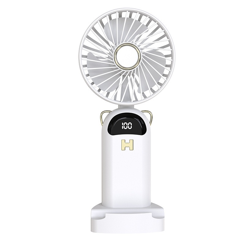 HODEKT Kipas Mini Fan Portable Hand Table Mini Clip Fan USB Charge ...