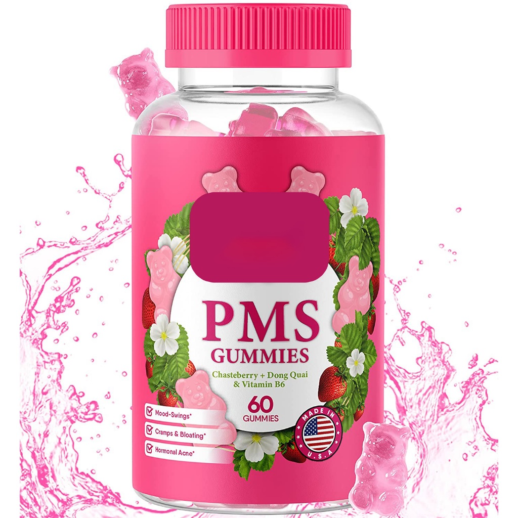 Factory outlet PMS Gummie Female hormone balance, PMS relief support ...