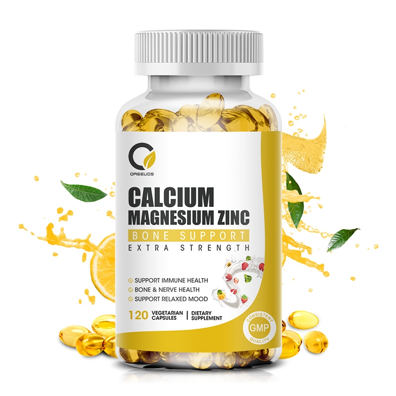 Orgeuos Calcium Magnesium Zinc Capsules maintenance Bone Health ...