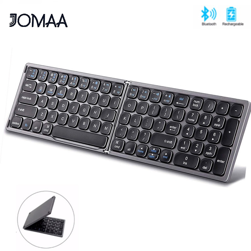 [Ready Stock] JOMAA Bluetooth Foldable Keyboard with Numeric Keypad ...