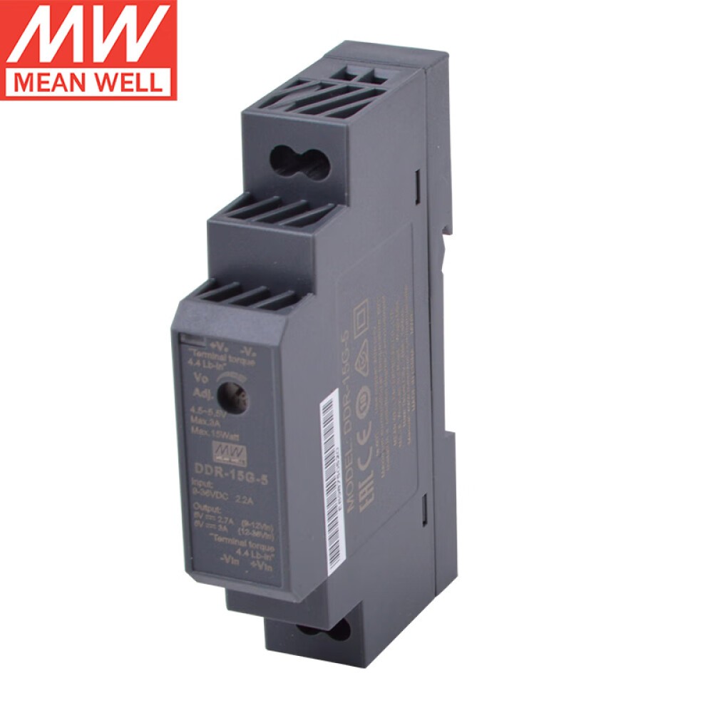 Taiwan MEAN WELL DC To DC DDR-15L/15G Switching Power DCDC Rail 15W 3.3 ...