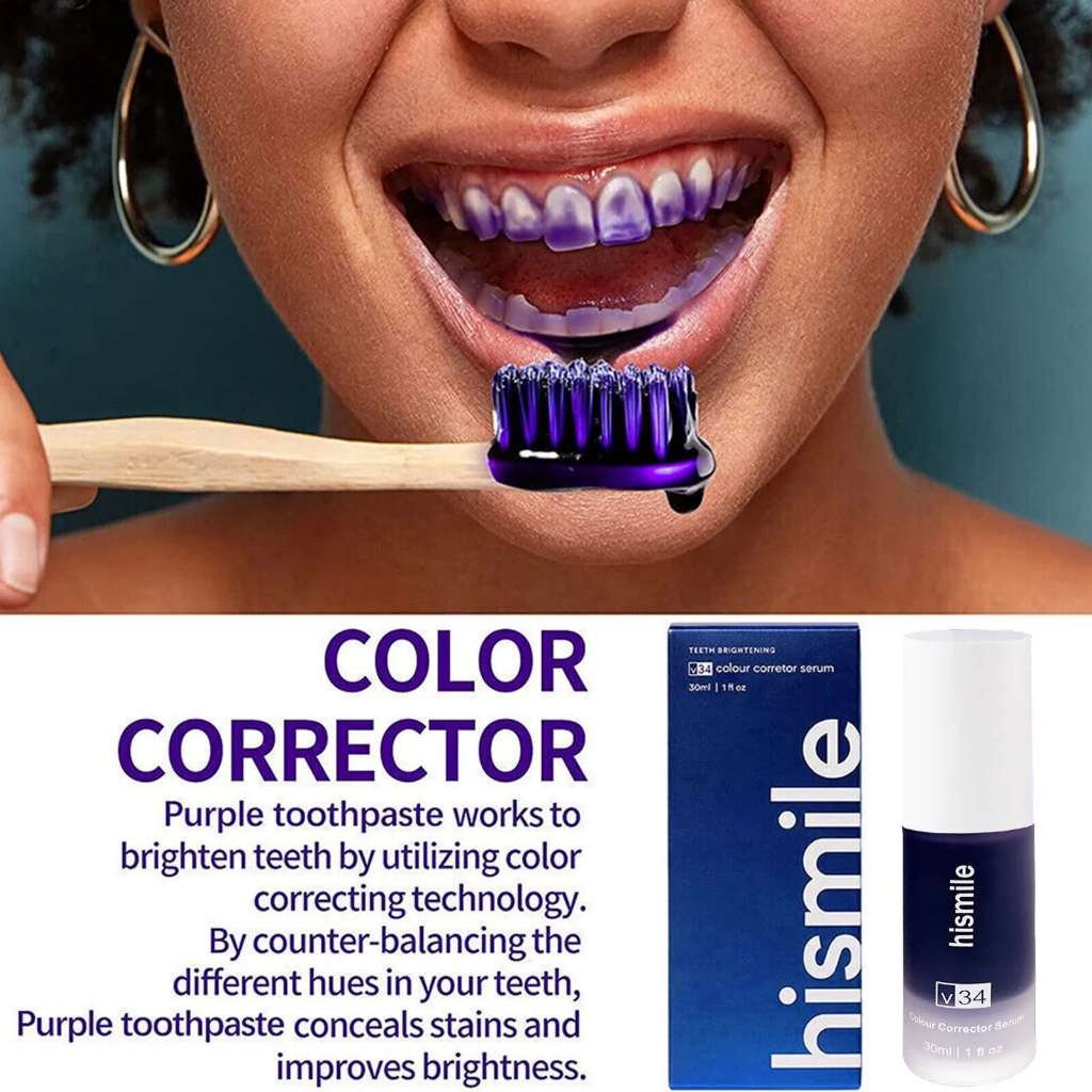 V34 Toothpaste Teeth Whitening Protect Tooth Enamel Intensive Stain