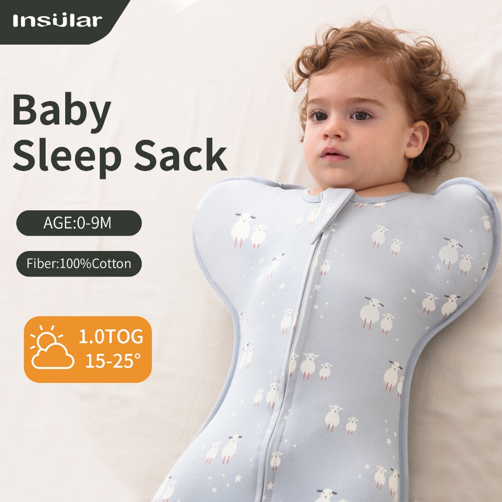 insular-cotton-baby-anti-shocking-swaddling-wrap-newborn-swaddling-wrap