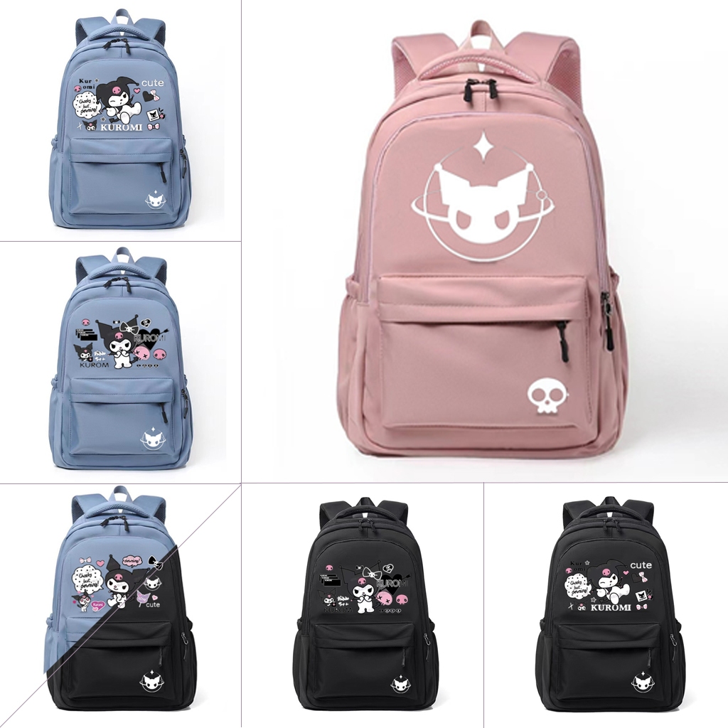 YB2 Sanrio Kuromi Backpack for Women Men Student Large Capacity Fashion ...