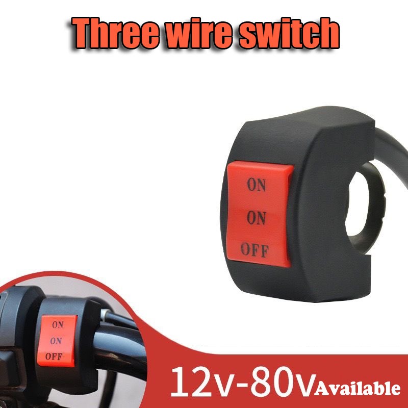 Threewire Handlebar Switch Gear Car Universal Starter