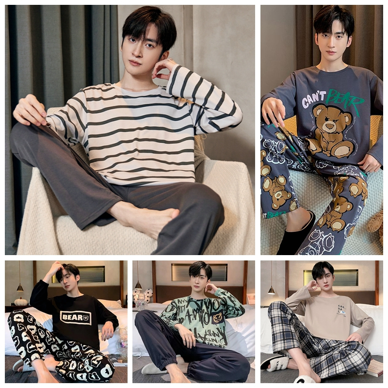 Mens casual pyjamas hotsell