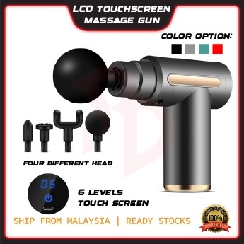 1200mAh Mini Muscle Massage Gun Compact and Silent Portable Muscle ...