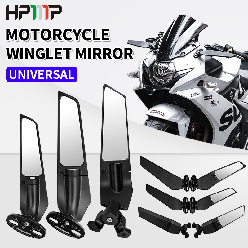 SIDE MIRROR WINGLET FAIRING KAWASAKI NINJA CBR R15 R25 R3 R6 R1 ZX10R